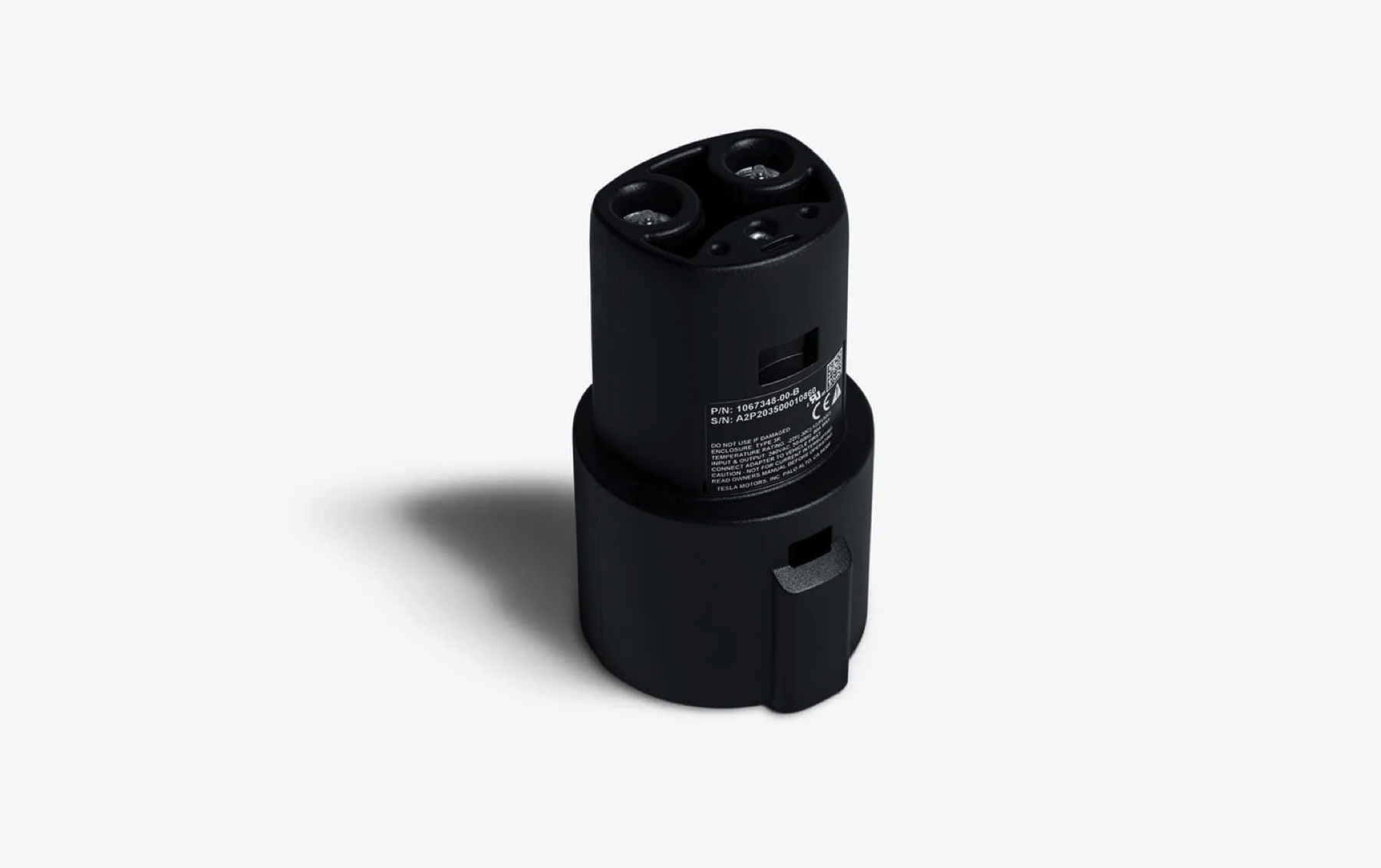 Tesla SAE J1772 charging adapter